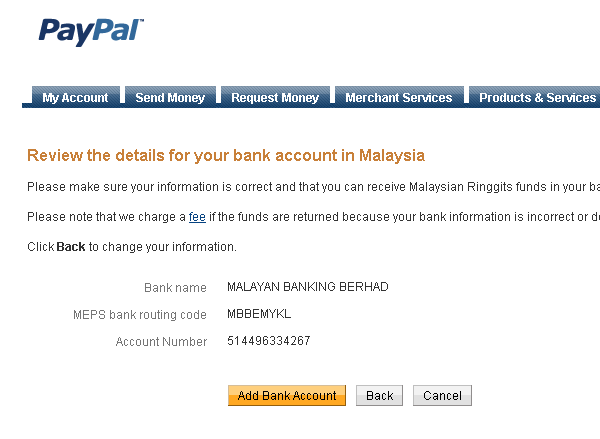 PayPal Maybank PayPal Maybank