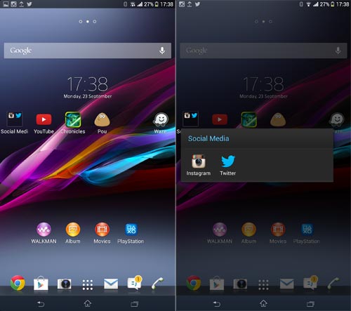 xperia-Z-antaramuka