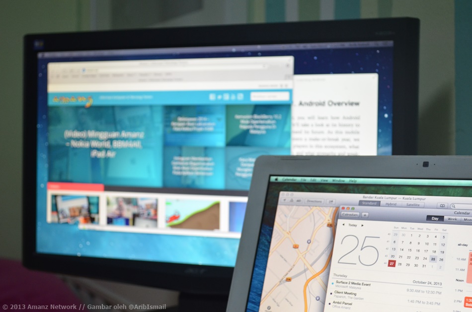 OS X Mavericks - Multi-Paparan