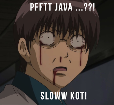 Meme - Java Slow