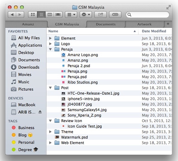 OS X - Finder