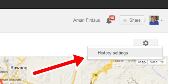 Google Location History