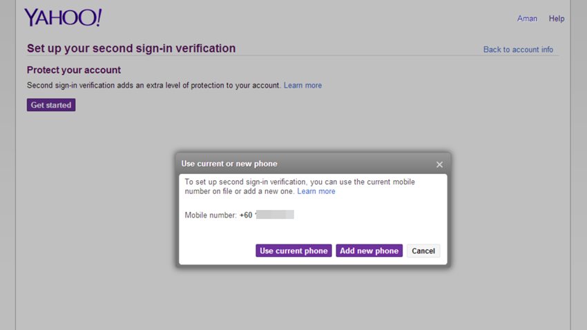 Yahoo! 2Step