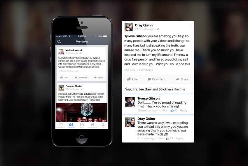 Facebook Mentions