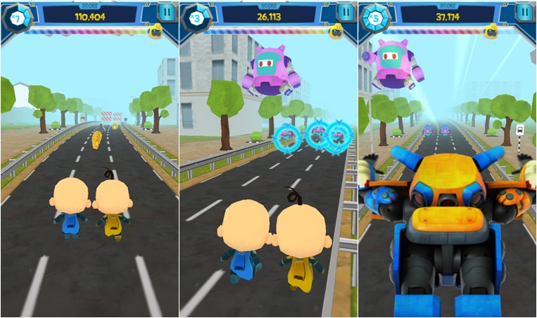 Upin Ipin Metrobot