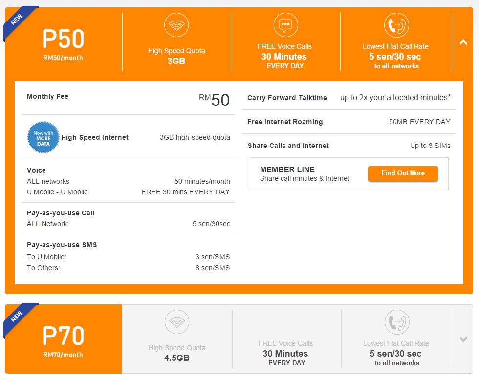 UMobile Pascabayar