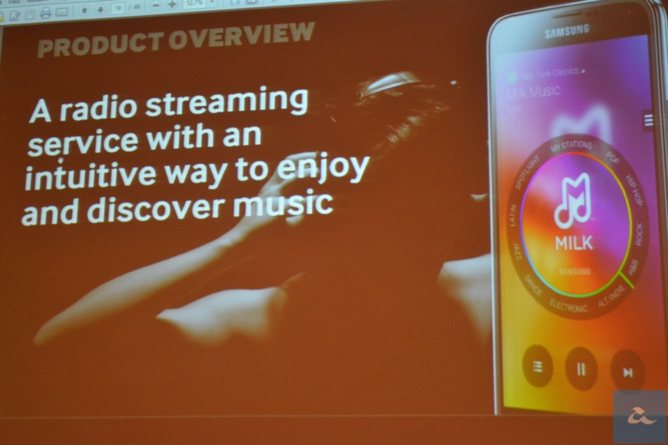 Samsung Milk Music