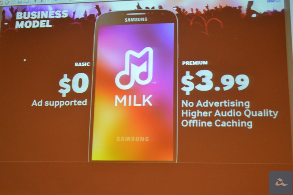 Samsung Milk Music