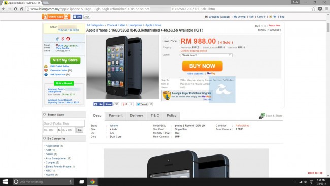 Lelong iPhone Refurbished