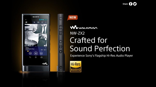 Sony Walkman NW-ZX2