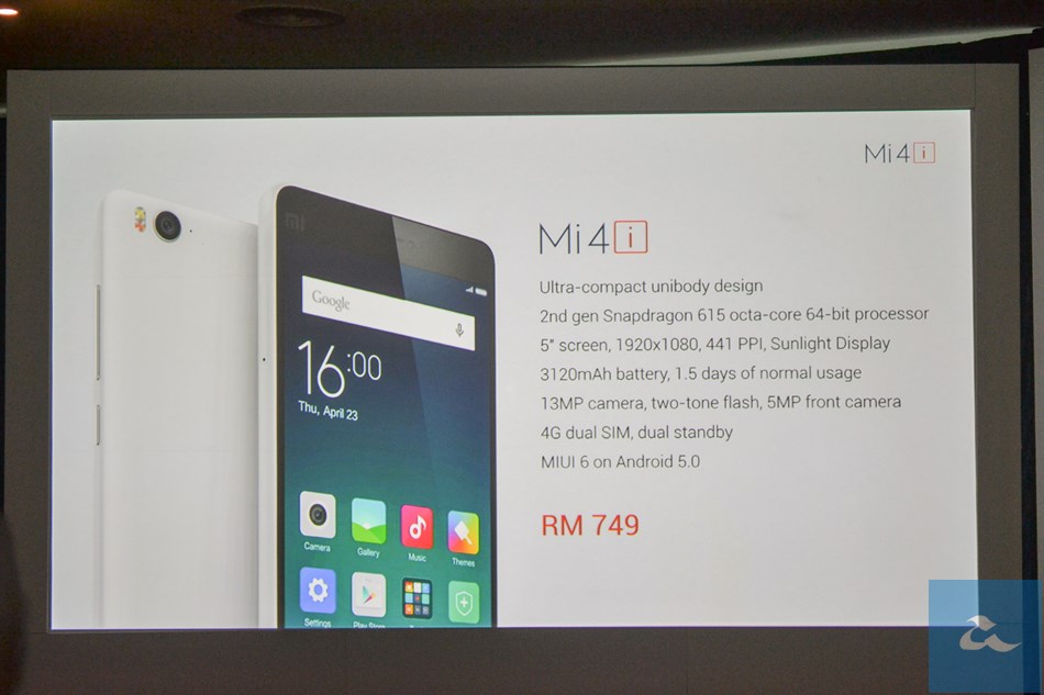 Xiaomi Mi4i Malaysia