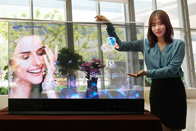 Samsung OLED Lutsinar
