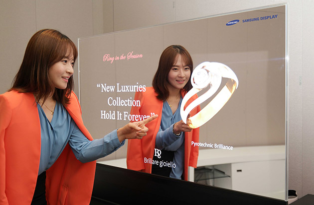 Samsung OLED Lutsinar