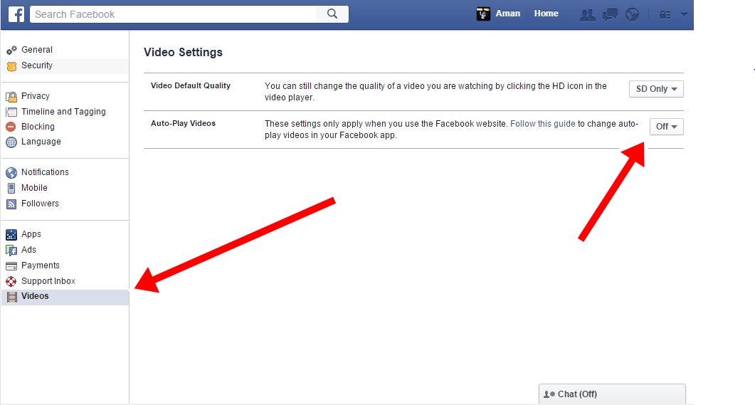 Facebook Video Autoplay