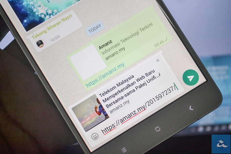 WhatsApp Link Preview