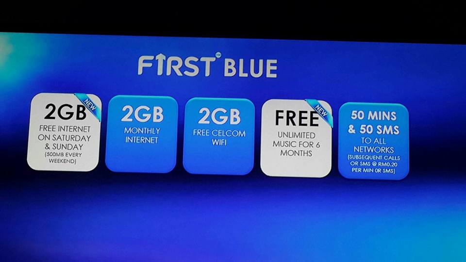 Celcom First Blue