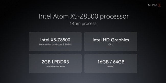 Xiaomi Mi Pad 2
