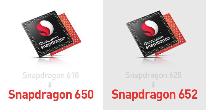 Snapodragon 650 652
