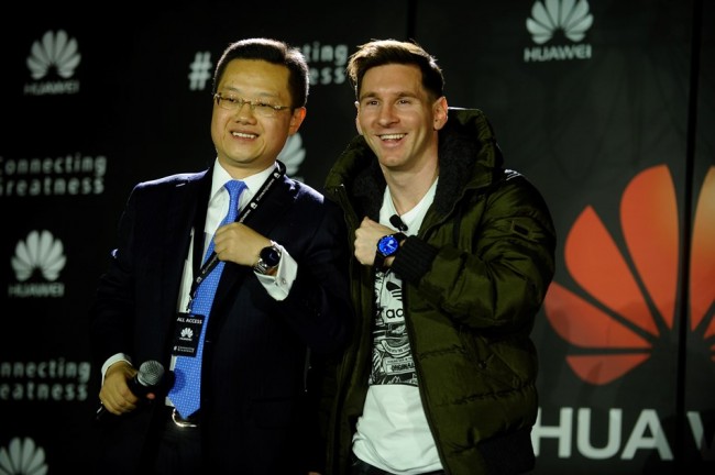 Lionel Messi Huawei