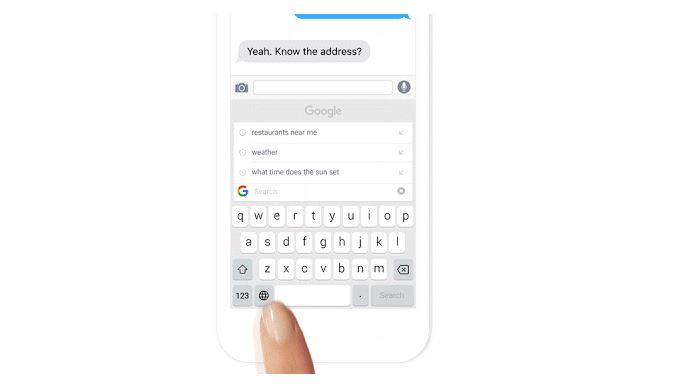 Gboard iPhone