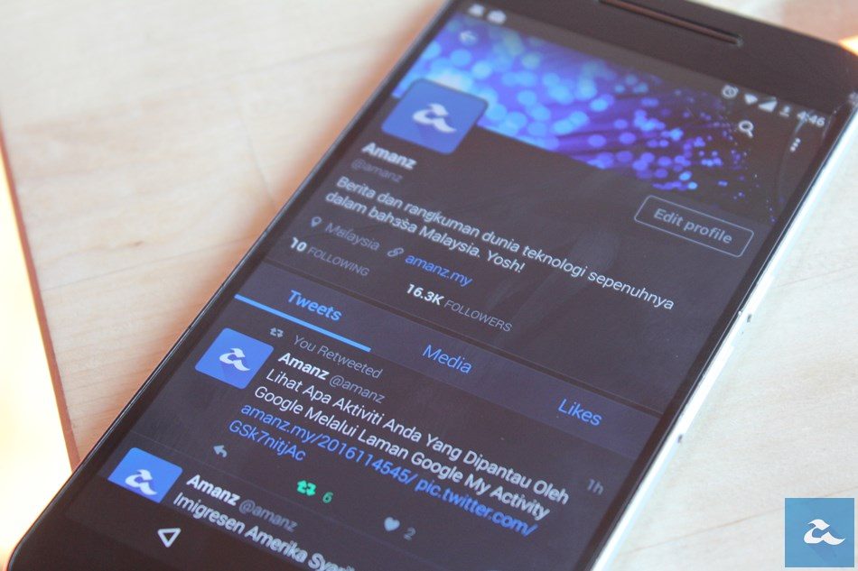 Twitter Night Mode