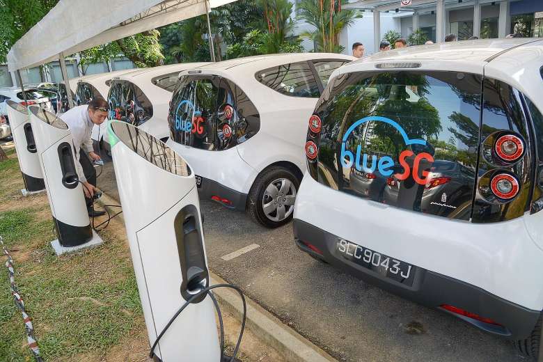 Singapura Kenderaan Elektrik