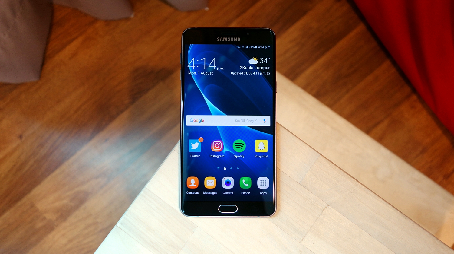 Galaxy A9 Pro - DSC06529 (Priime Brushed Gold)