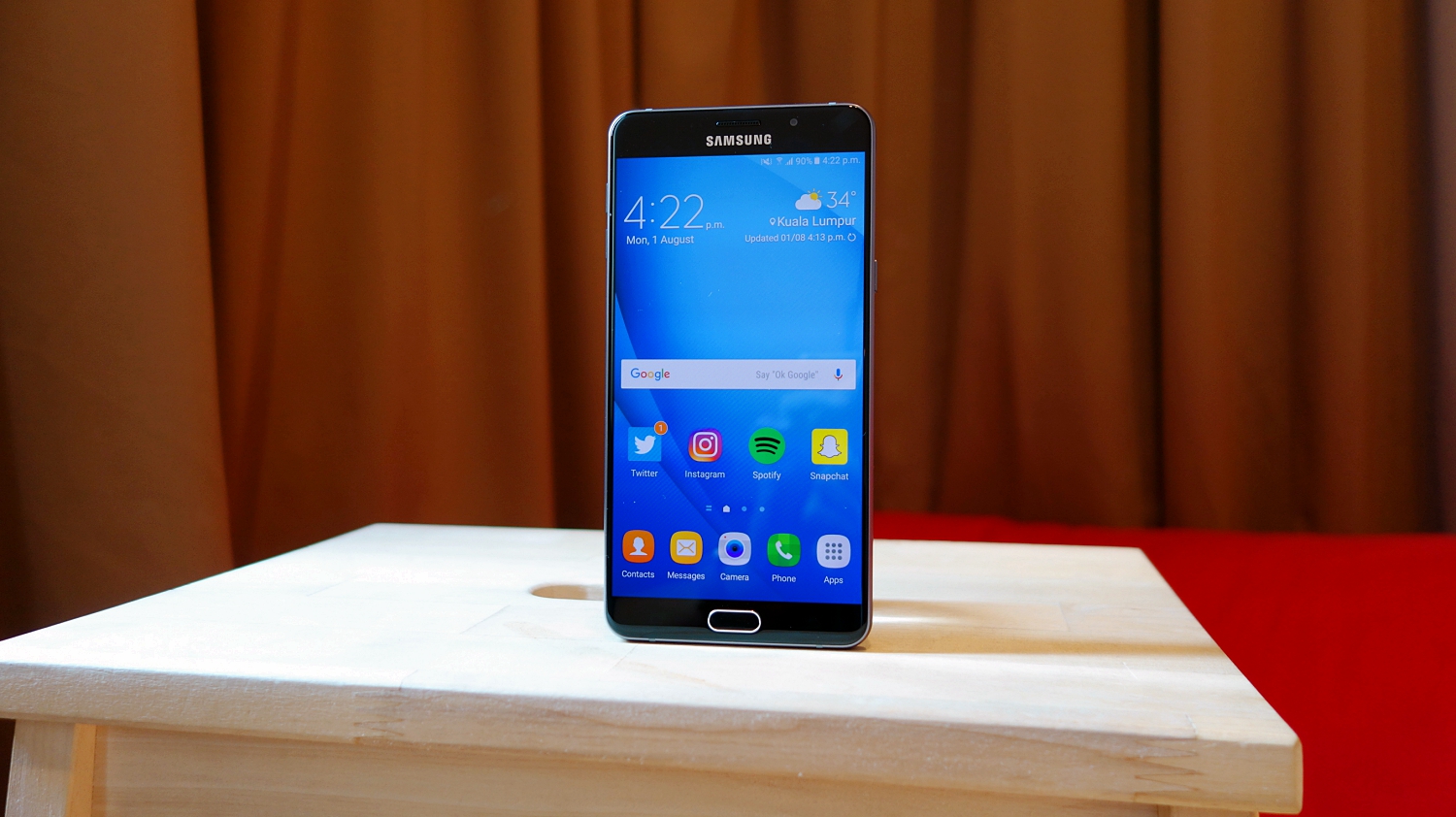 Galaxy A9 Pro - DSC06559 (Priime Brushed Gold)