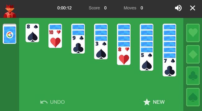 Solitaire-google