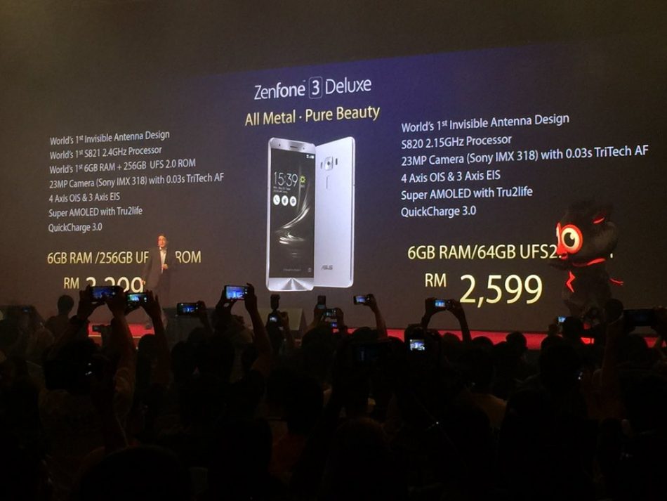 Zenfone 3 Deluxe MY