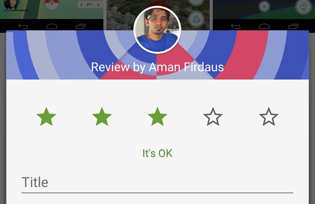 Google Play Store Review