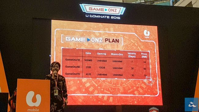 U Mobile Game-Onz
