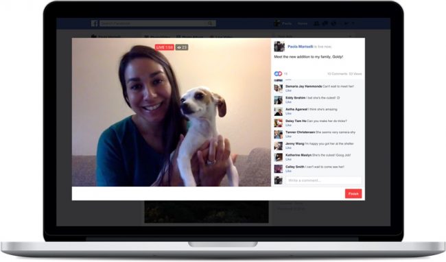 Facebook Live Desktop