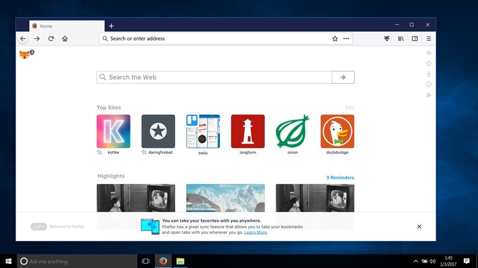 Firefox Photon