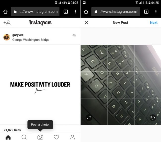 Instagram Web