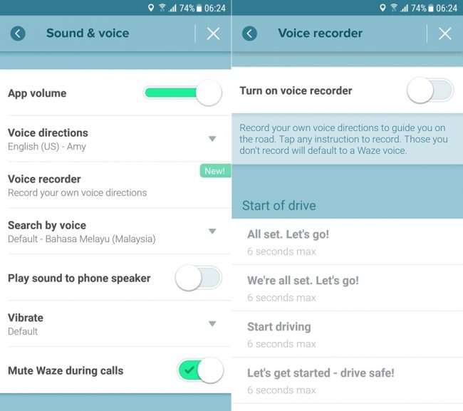 Waze Voice Recorder