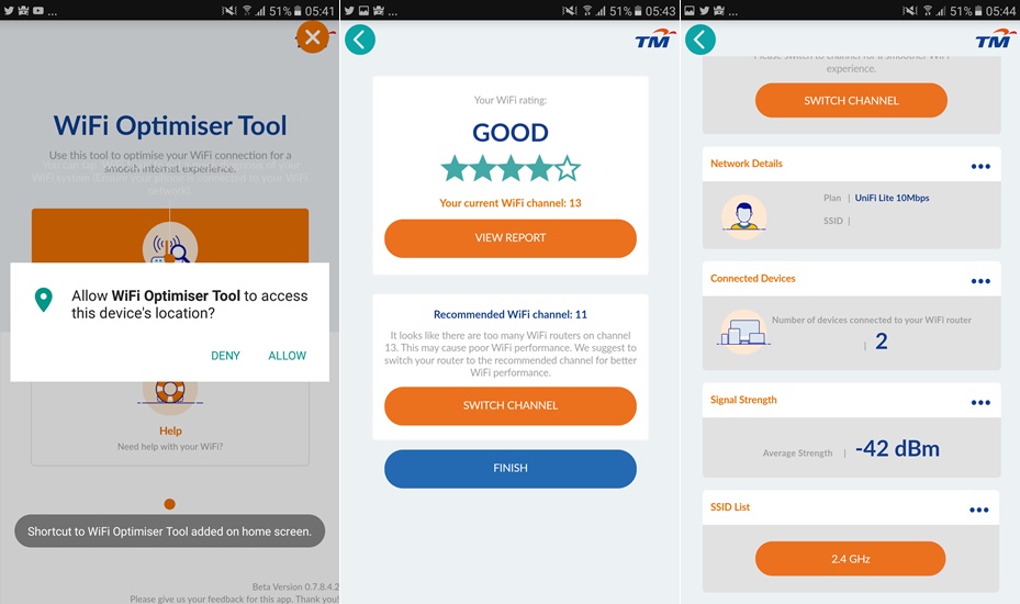 WiFi Optimiser Tool