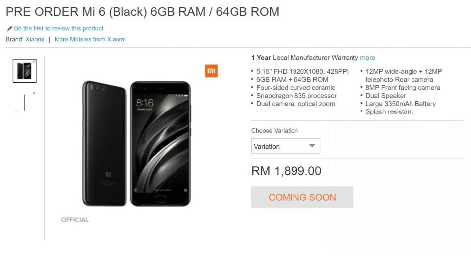 Lazada Mi Store