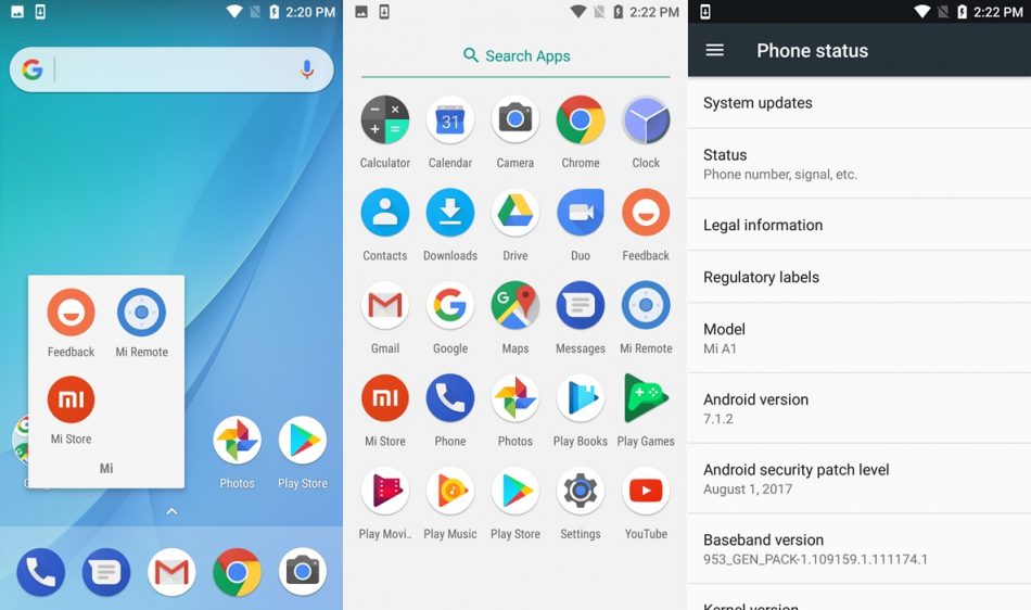 Xiaomi Mi A1