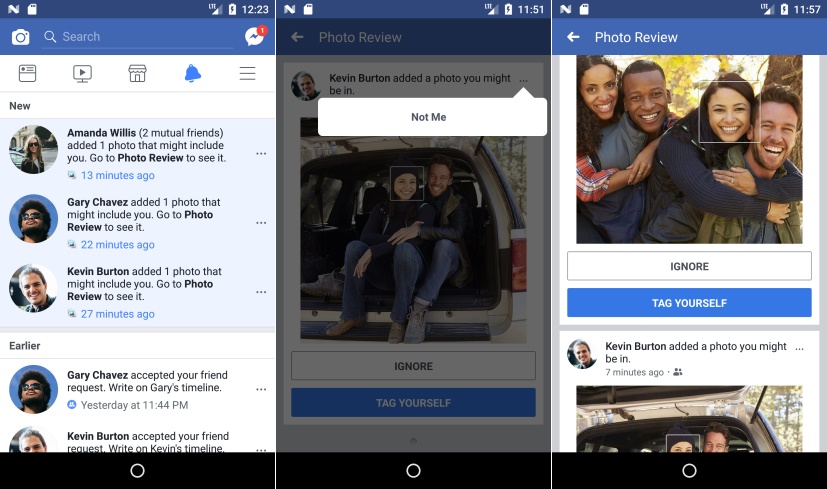 Facebook Pengecaman Wajah