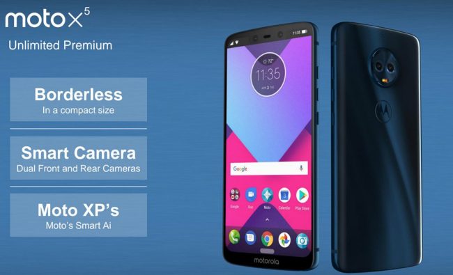 Moto X5 Tertiris