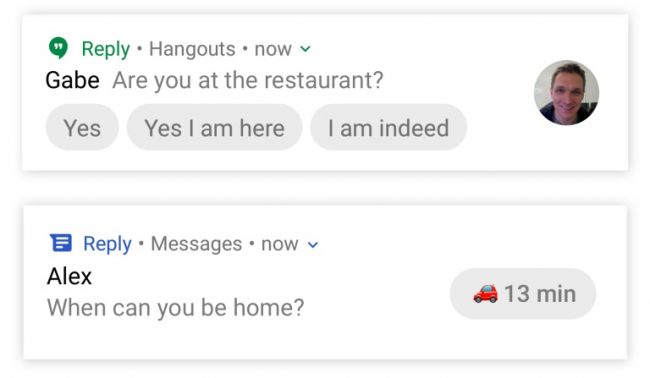 Google Reply