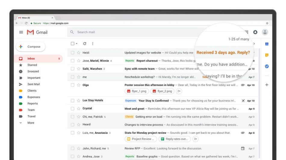 GMail Nudge