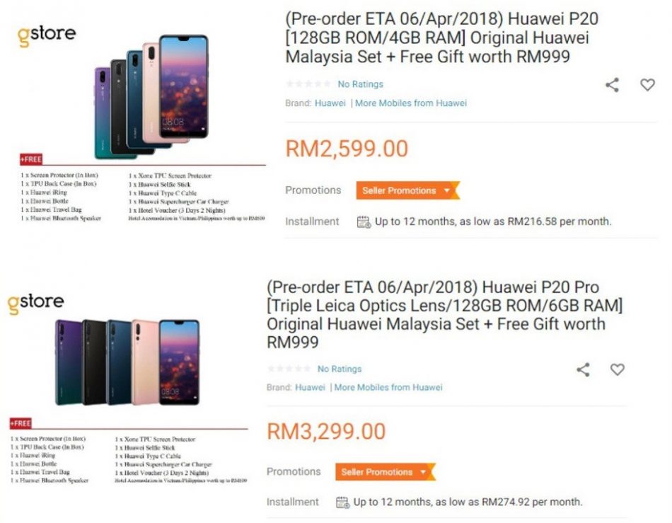Huawei P20 Harga Malaysia