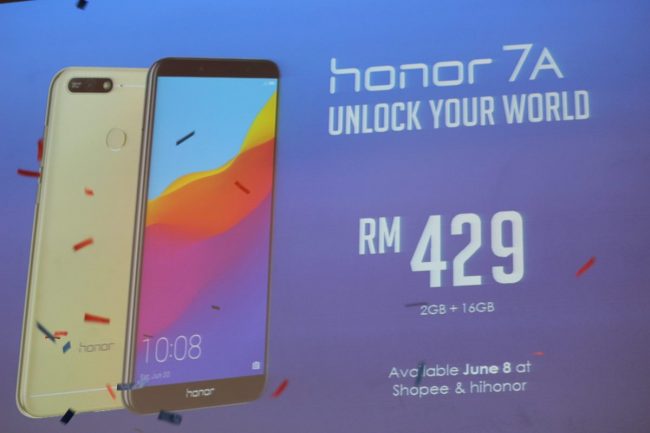 Honor 7A Shopee