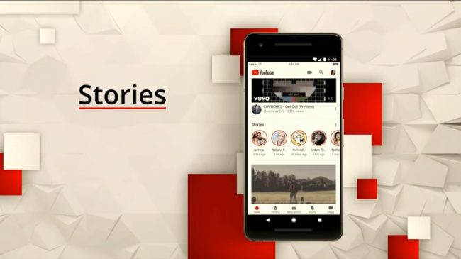YouTube Stories