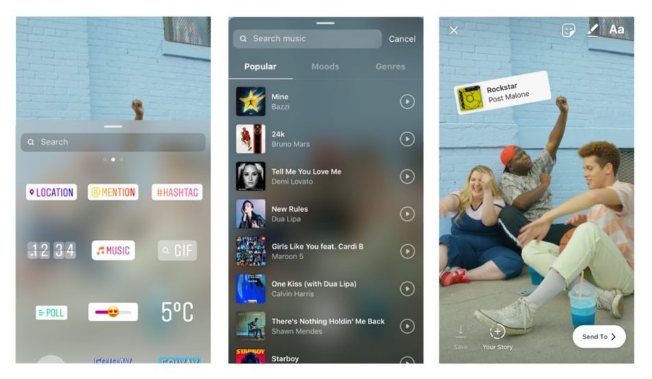 Instagram Stories Music