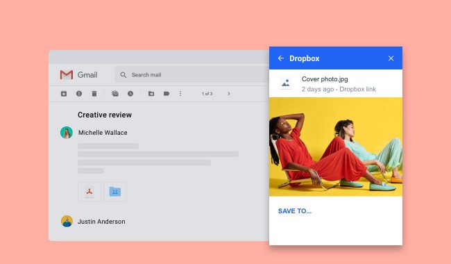 GMail Dropbox