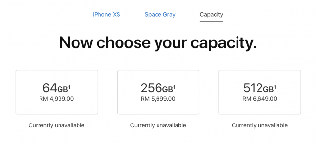 Apple iPhone XS Malaysia
