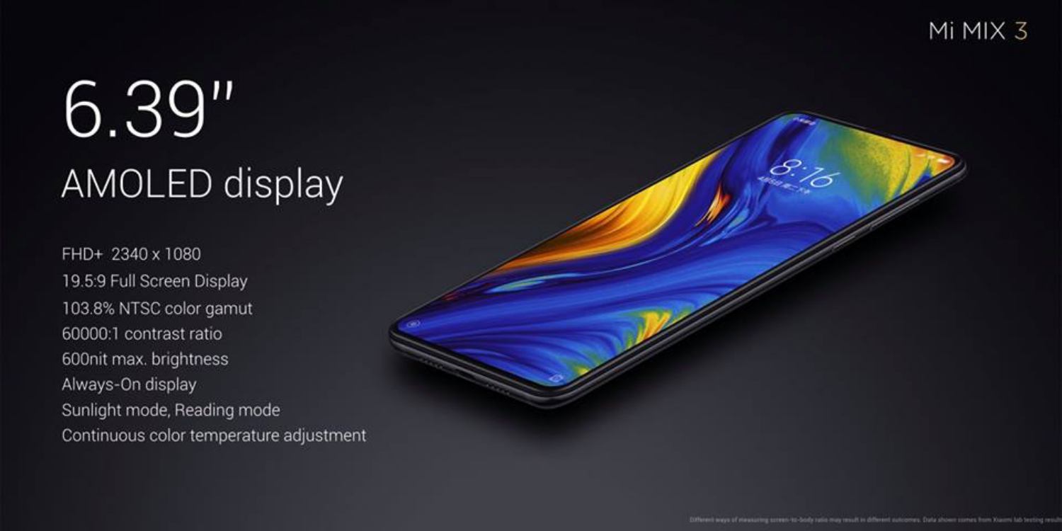 Xiaomi Mi Mix 3